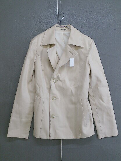 ◇ Pinky&Dianne ピンキー&ダイアン 長袖 ジャケット サイズ38 ベージュ レディース 【中古】