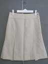 ◇ green label relaxing グリーンレーベル UNITED ARROWS ミニ 台形 スカート サイズ36 ベージュ レディース 【中古】(4)