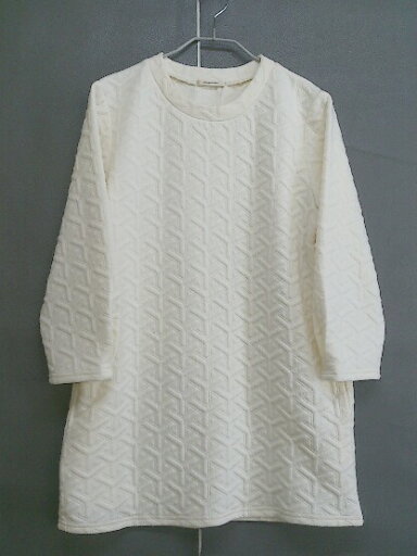 ◇ Simplicite シンプリシテェ 長袖 ミニ チュニック ワンピース ホワイト系 レディース 【中古】 ◇ Simplicite シンプリシテェ 長袖 ミニ チュニック ワンピース ホワイト系 レディース 【中古】