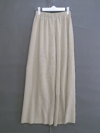 ◇ Bou Jeloud ブージュルード リブ ストレッチ パンツ サイズ38 ベージュ レディース 【中古】 ◇ Bou Jeloud ブージュルード リブ ストレッチ パンツ サイズ38 ベージュ レディース 【中古】