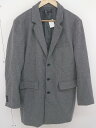 ■ MICHEL KLEIN homme ミッシェルクランオム 長袖 チェスターコート サイズ48 グレー メンズ 【中古】