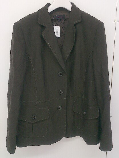 ◇ REMALON 3B 長袖 ジャケット サイズ 42 ダークブラウン レディース 【中古】