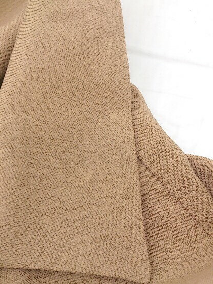 ◇ ◎ titivate select ティティベイト ウエストベルト付き 半袖 オールインワン サイズS ベージュ系 レディース 【中古】