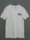 ◇ Pilgrim Surf+Supply ピルグリム サーフ+サプライ U.S.A製 半袖 Tシャツ カットソー サイズXXS ホワイト メンズ 【中古】