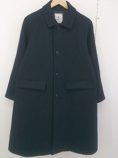 ■ ROPE PICNIC ロペピクニック 長袖 ロング コート サイズ38 ネイビー レディース 【中古】