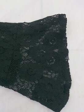 ◇ Sweet Mommy 総レース マタニティ フォーマル セレモニー 七分袖 ロング ワンピース サイズM ブラック レディース 【中古】