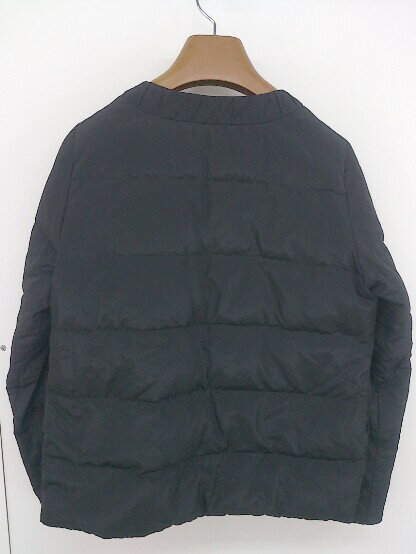 ◇ SLOBE IENA スローブ イエナ 中綿 ノーカラー 長袖 ダウン ジャケット ブラック レディース 【中古】