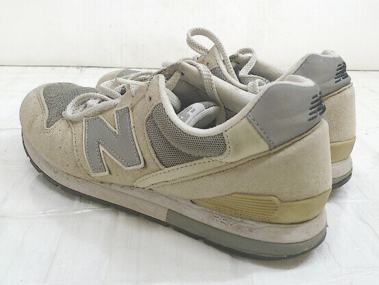 ◇ NEW BALANCE ニューバランス D MRL996AG スニーカー シューズ サイズ26.5cm ベージュ系 メンズ 【中古】