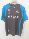 ◇ KELME ケルメ 半袖 トレーナー サイズM モカブラウン ブルー メンズ 【中古】