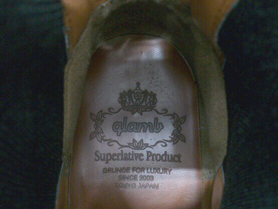 ◇ glamb グラム ショート ブーツ サイズ1 ブラック メンズ 【中古】