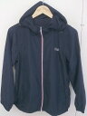 ◇ FILA フィラ 長袖 ジップアップパーカー サイズM ネイビー レディース 【中古】