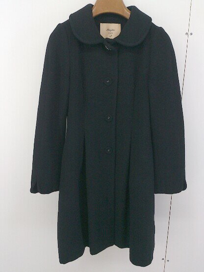 ◇ Maglie par ef-de マーリエパーエフデ 長袖 コート サイズ5 ブラック レディース 【中古】