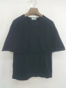 ◇ BEAUTY&YOUTH ビューティ&ユース UNITED ARROWS 半袖 Tシャツ カットソー ブラック レディース 【中古】