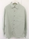 ◇ WYM LIDNM ウィム バイ リドム 長袖 シャツ サイズM グリーン メンズ 【中古】