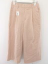 ◇ UNITED ARROWS ユナイテッドアローズ ガウチョ パンツ サイズ36 ピンク レディース 【中古】