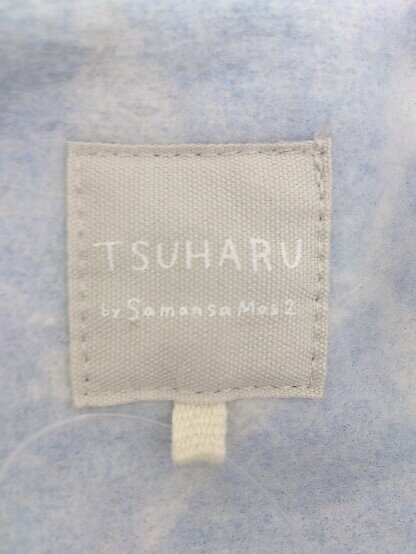 ◇ TSUHARU by SM2 サマンサ モスモスモス 長袖 コート サイズF ブルー系 レディース 【中古】