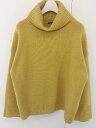 ◇ URBAN RESEARCH ROSSO タートルネック 長袖 ニット セーター サイズF マスタード イエロー レディース 【中古】