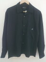 ◇ KANGOL カンゴール ワンポイント 長袖 シャツ サイズM ブラック メンズ 【中古】