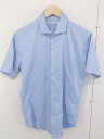 ◇ ◎ URBAN RESEARCH DOORS アーバン リサーチ ドアーズ 半袖 シャツ サイズ41 ブルー メンズ 【中古】