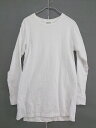 ◇ MONKEY TIME モンキータイム UNITED ARROWS 長袖 Tシャツ カットソー サイズS オフホワイト メンズ 【中古】