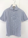 ◇ ◎ BEAMS HEART ビームス ハート 半袖 シャツ サイズS ブルー系 メンズ 【中古】
