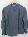 ◇ ◎ BEAUTY & YOUTH ビューティアンドユース UNITED ARROWS スタンドカラー 長袖 シャツ サイズS グレー メンズ 【中古】
