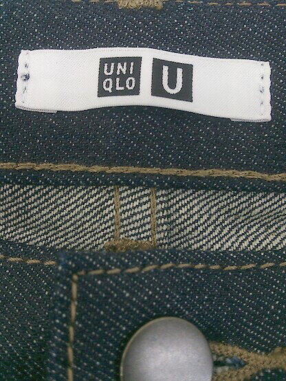 ◇ UNIQLO U ユニクロ デニム ジーンズ パンツ サイズ29 インディゴ メンズ 【中古】