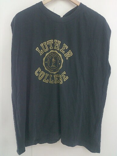 ◇ R JUBILEE レースアップ プリント ノースリーブ カットソー サイズ F ダークグレー ベージュ レディース 【中古】 ◇ R JUBILEE レースアップ プリント ノースリーブ カットソー サイズ F ダークグレー ベージュ レディース 【中古】