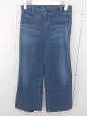◇ AG ADRIANO GOLDSCHMIED ストレッチ デニム クロップドパンツ サイズ24R ブルー レディース 【中古】