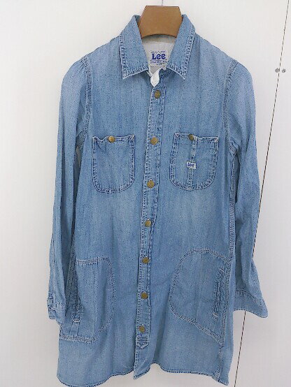 ◇ ◎ Lee リー 長袖 デニム ジャケット サイズM ライトブルー レディース 【中古】