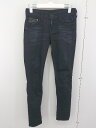 ◇ True Religion トゥルーレリジョン デニム スキニー パンツ サイズ24 ネイビー レディース 【中古】