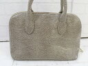 ◇ Odette e Odile UNITED ARROWS KIKO オリジナル クロコダイル 型押し レザー ハンド バッグ ベージュ系 レディース 【中古...