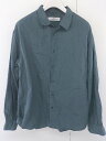 ◇ ◎ green label relaxing グリーンレーベル UNITED ARROWS 長袖 シャツ サイズM ダークブルー系 メンズ 【中古】