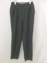 ◇ IENA イエナ タック スラックス パンツ サイズ34 カーキ レディース 【中古】