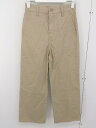 ◇ Dad Chino Levi's リーバイス チノ パンツ サイズ22 ライトブラウン レディース 【中古】