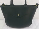 ◇ ◎ Legato Largo レガートラルゴ 2WAY ショルダー ハンド バッグ ブラック レディース 【中古】