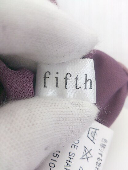 ◇ fifth フィフス ウエストゴム ロング チュール スカート ピンク レディース 【中古】