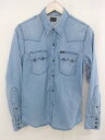 ◇ LEE リー 長袖 デニム シャツ サイズS ライトブルー メンズ 【中古】