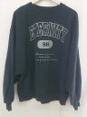 ◇ FREAK'S STORE フリークスストア 裏起毛 長袖 トレーナー サイズL ブラック メンズ 【中古】
