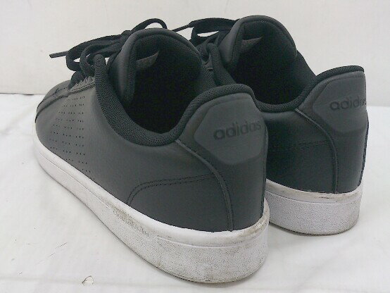 ◇ adidas アディダス NEO CLOUDFOAM VALCLEAN AW3915 スニーカー シューズ サイズ26.0cm ブラック メンズ 【中古】