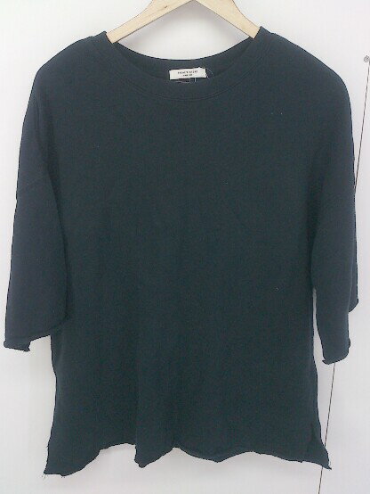 ◇ FREAK'S STORE フリークスストア 半袖 Tシャツ カットソー サイズF ブラック メンズ 【中古】