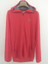 ◇ UNDER ARMOUR アンダーアーマー 長袖 ジップアップ パーカー サイズSM レッド メンズ 【中古】
