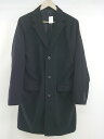 ◇ MONO-MART モノマート 長袖 チェスター コート サイズM ブラック メンズ 【中古】