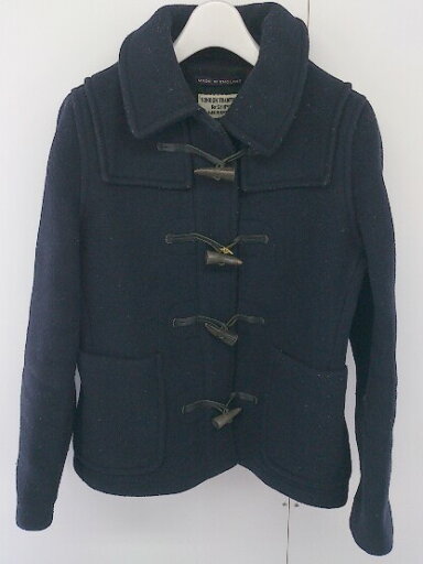 ◇ LONDONTRADITION SHIPS シップス 英国製 ダッフル コート サイズ34 ネイビー レディース 【中古】 ◇ LONDONTRADITION SHIPS シップス 英国製 ダッフル コート サイズ34 ネイビー レディース 【中古】