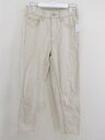 ◇ coen コーエン デニム パンツ ベージュ レディース 【中古】(4)