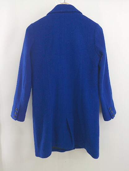 ◇ BLISS POINT ブリスポイント 長袖 チェスター コート サイズL ブルー レディース 【中古】