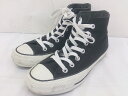 ◇ CONVERSE × green label relaxing UNITED ARROWS 1CL168 スニーカー シューズ サイズ22.5cm ブラック レディース 【中古】