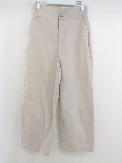 ◇ ITEMS URBAN RESEARCH アーバンリサーチ ウエストゴム ワイド パンツ サイズF ベージュ レディース 【中古】