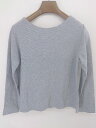 ◇ BEAUTY&YOUTH ビューティ&ユース UNITED ARROWS 装飾ビジュー 長袖 カーディガン グレー レディース 【中古】