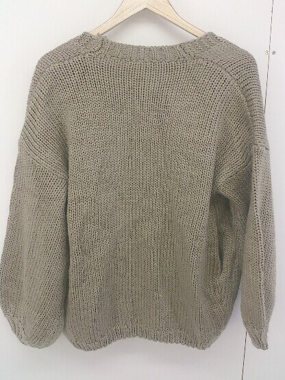 ◇ titivate ティティベイト 長袖 ニット カーディガン サイズS ベージュ レディース 【中古】